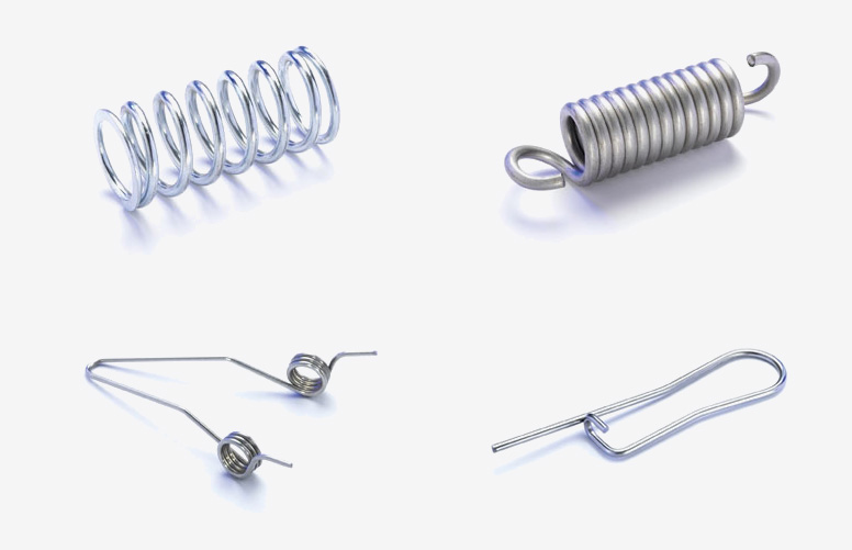 Ressorts et fils formés sur mesure