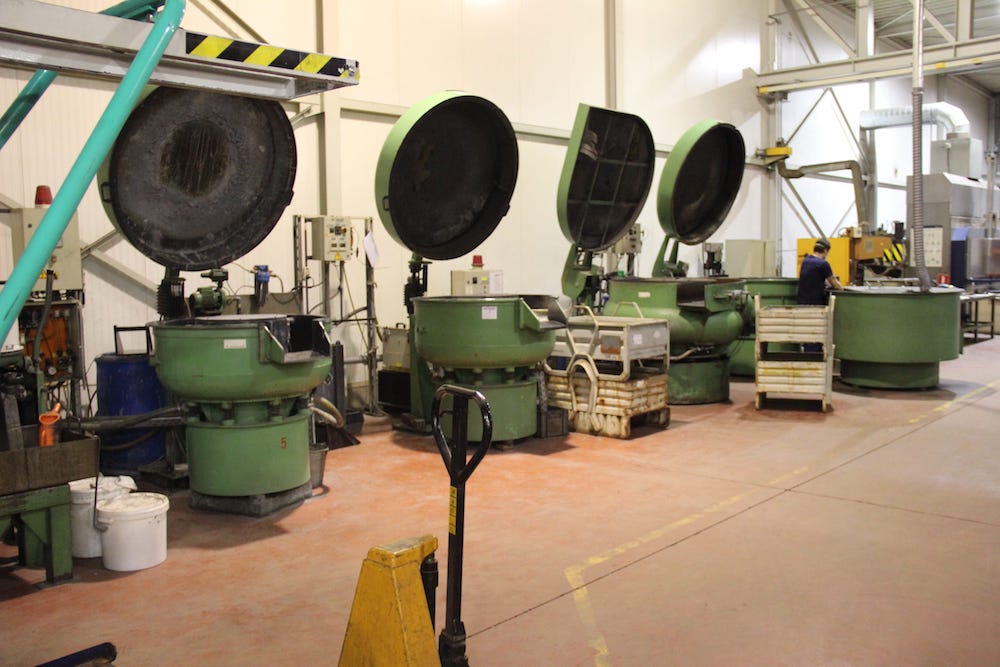 Machines pour finitions